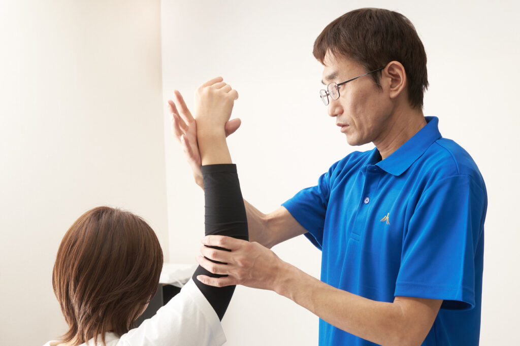 やました整体院施術の流れ施術